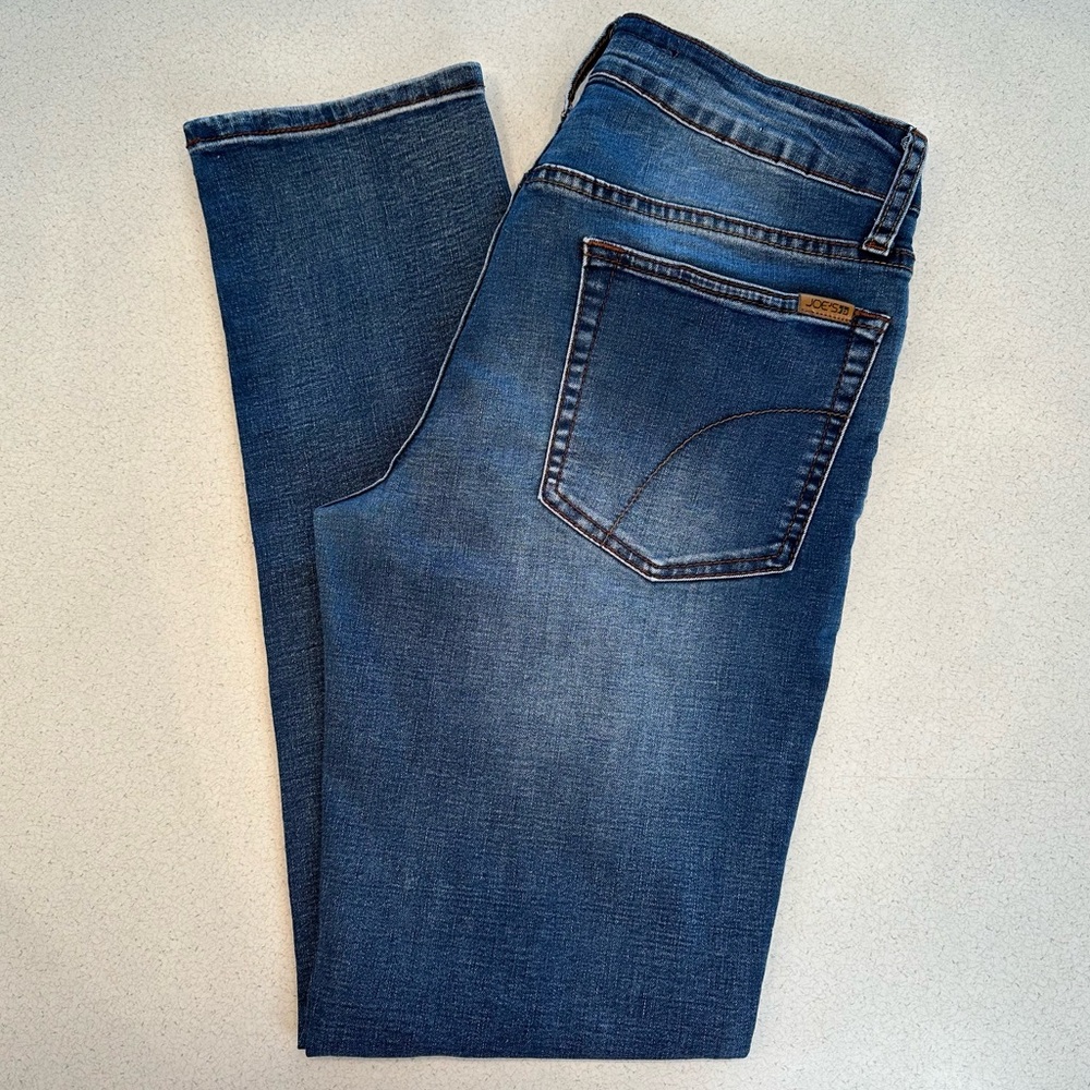 Joe’s Stephaney Mid-Rise Skinny Ankle Jeans Faded Blue Women’s Size 30